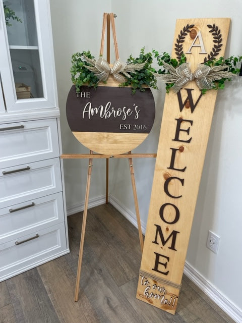 3D Hanger and Porch Sign Sets