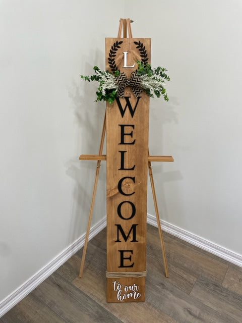 3D Welcome Porch Sign