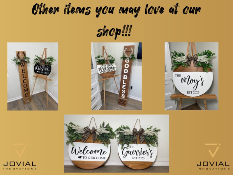 3D Pet Lovers Hanger and Porch Sign Set