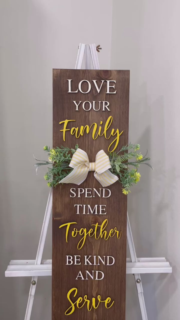 3D Welcome Porch Sign - Inspiration